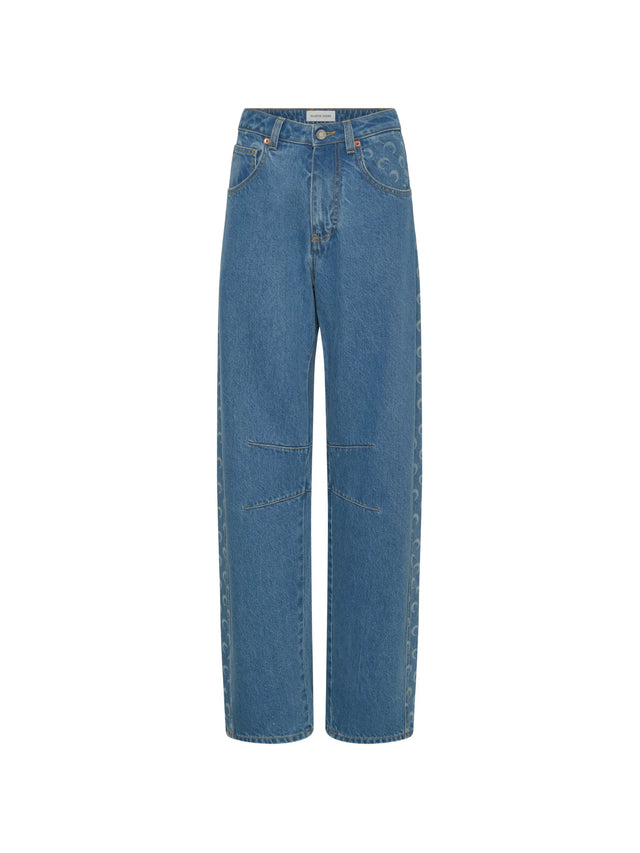 Jeans baggy in denim