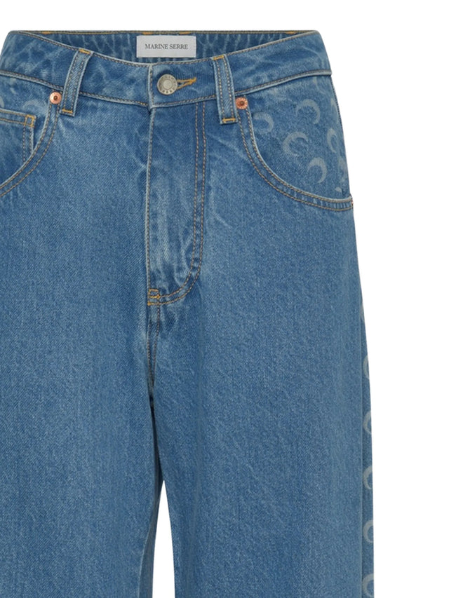 Jeans baggy in denim