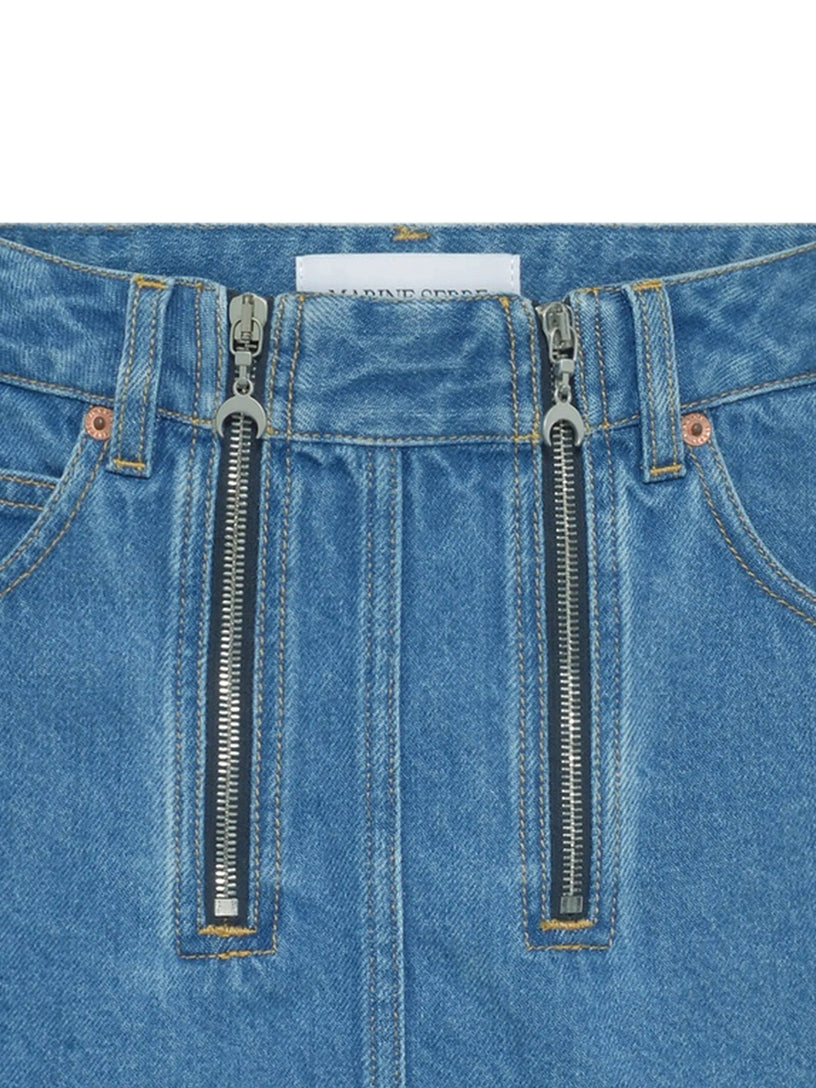 Minigonna in denim