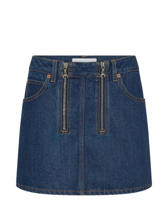 Minigonna in denim