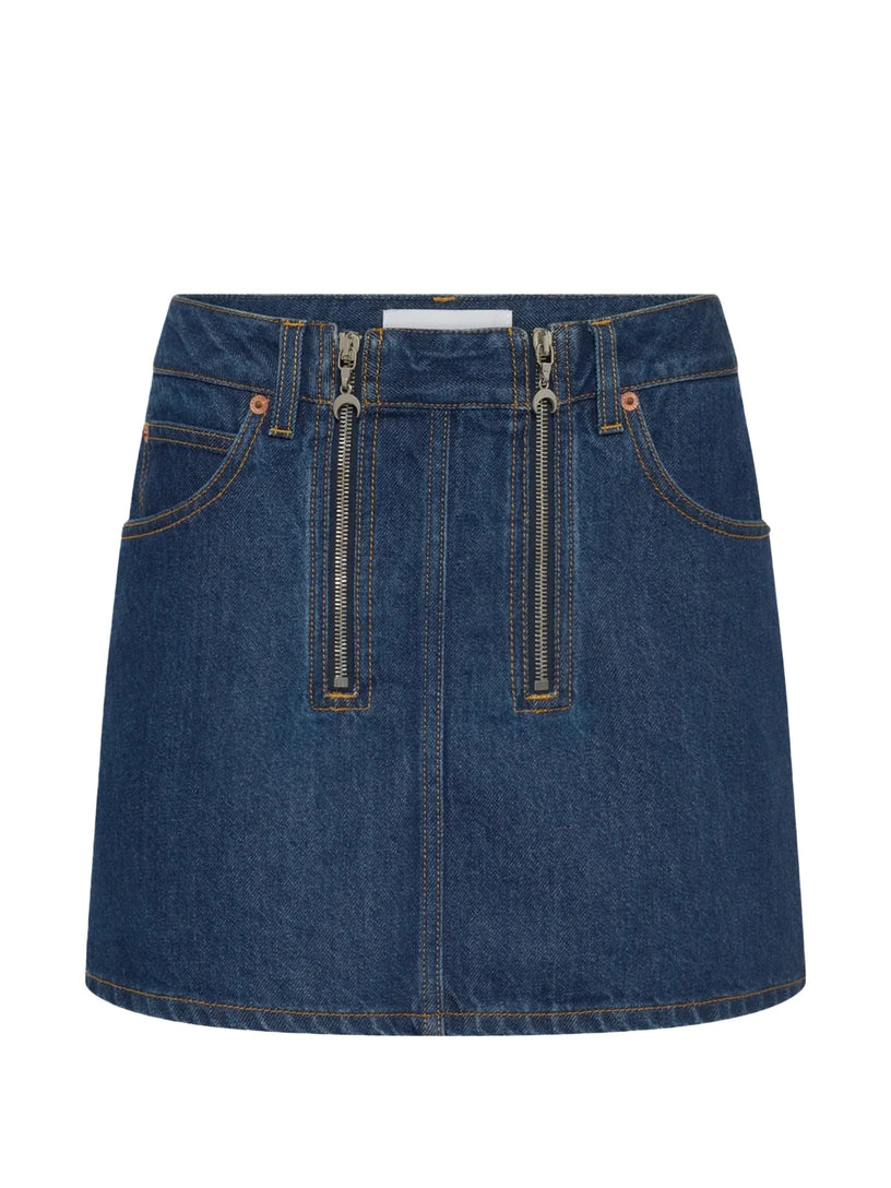 Minigonna in denim