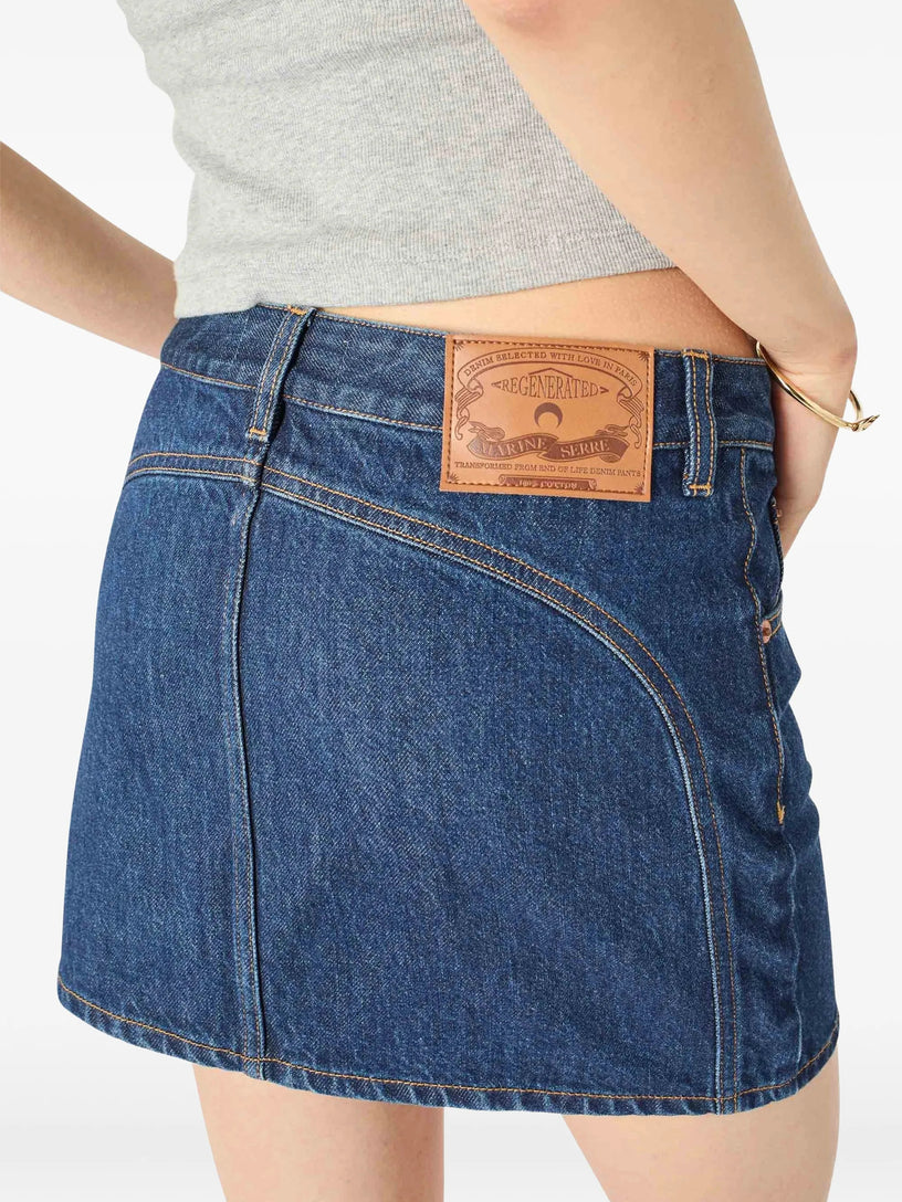 Minigonna in denim