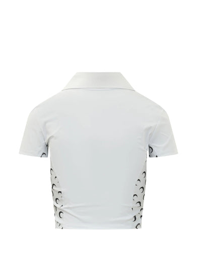 Polo a maniche corte in stile athleisure