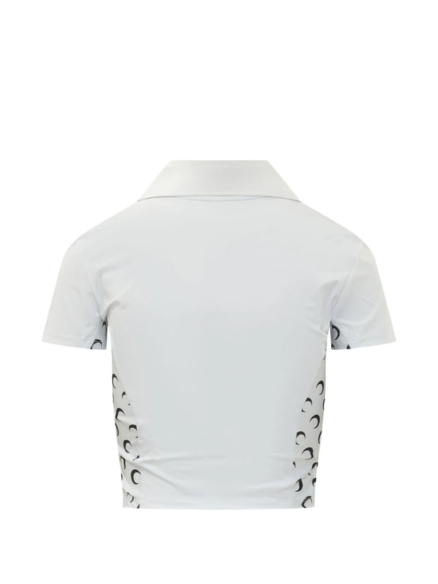 Polo a maniche corte in stile athleisure