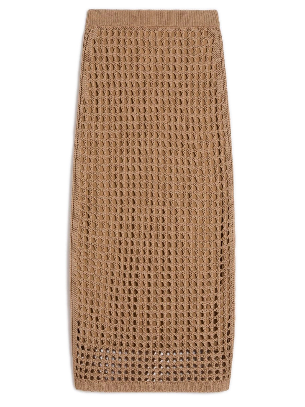 Mesh cotton skirt