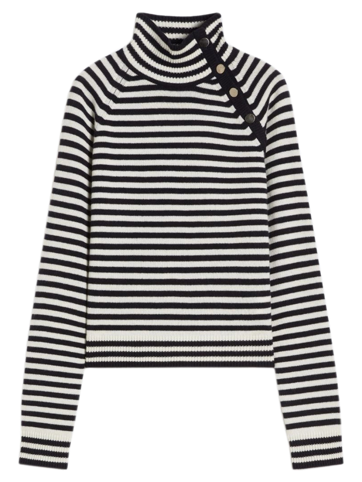 MXMPANIERA polo-neck sweater