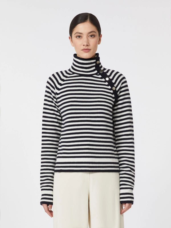 MXMPANIERA polo-neck sweater