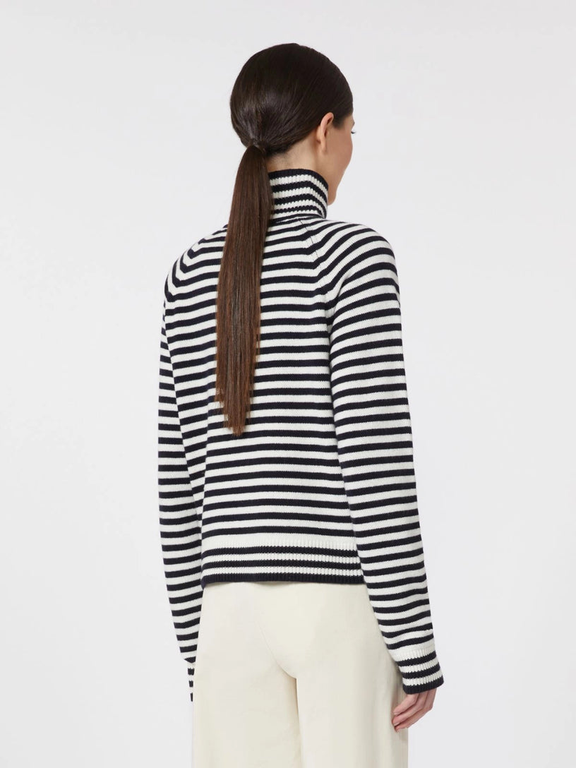 MXMPANIERA polo-neck sweater