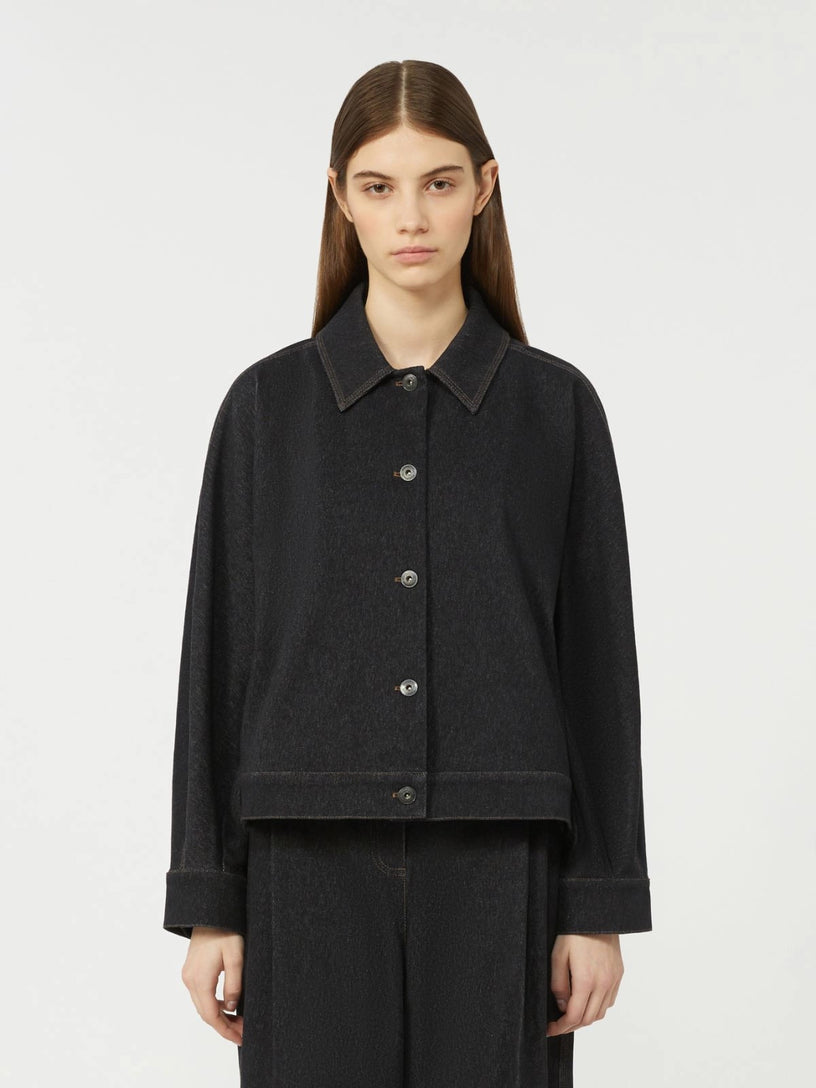 Mxpnettare Jacket in jersey-effect denim