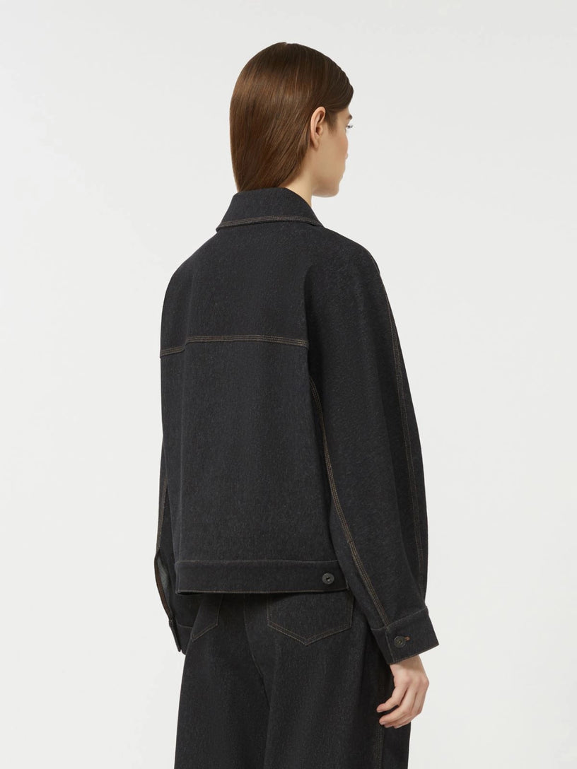 Mxpnettare Jacket in jersey-effect denim
