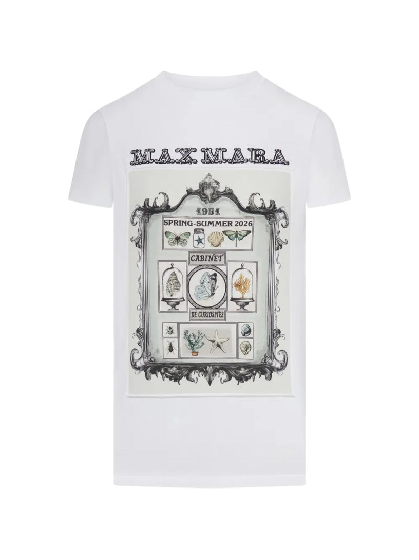 T-shirt spadino in jersey di cotone