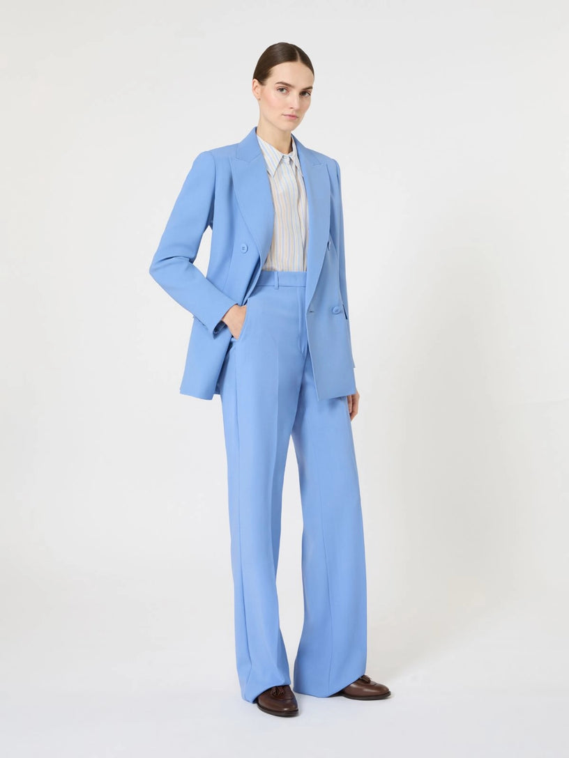 Mstquasar trousers in crêpe wool