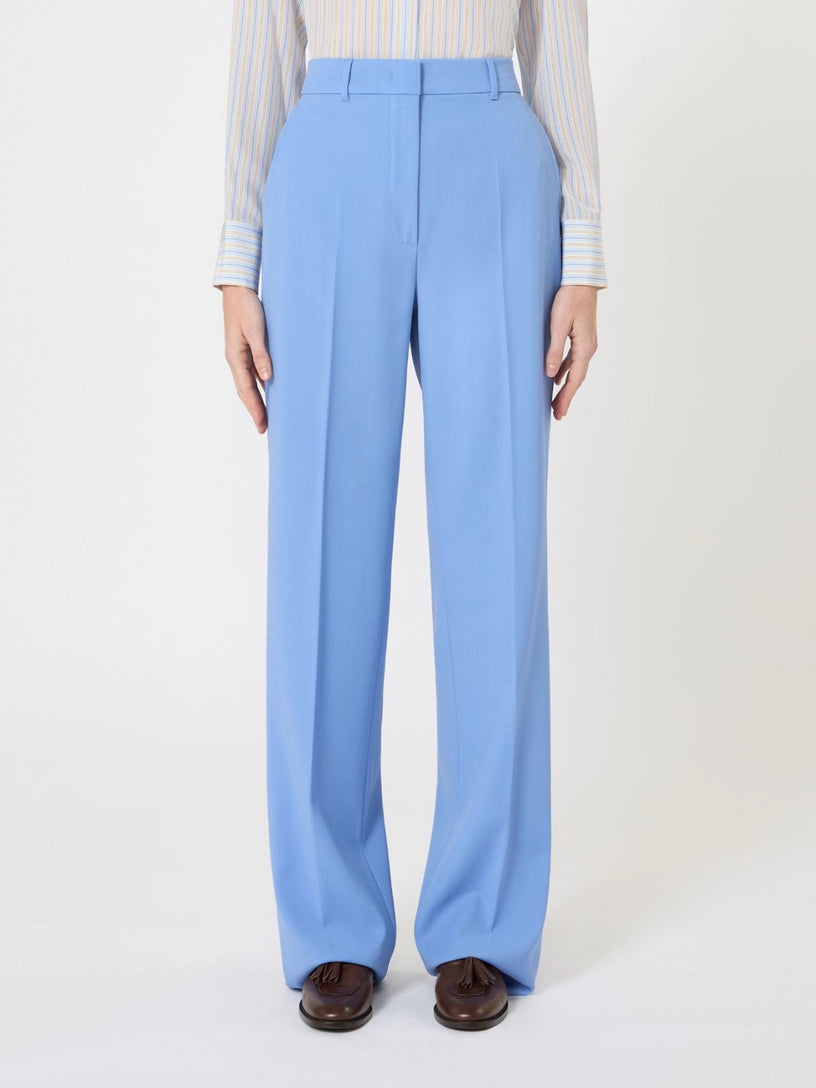 Mstquasar trousers in crêpe wool