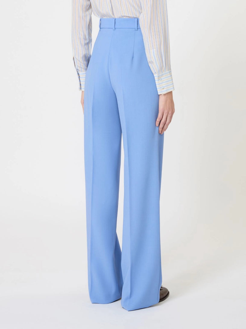 Mstquasar trousers in crêpe wool