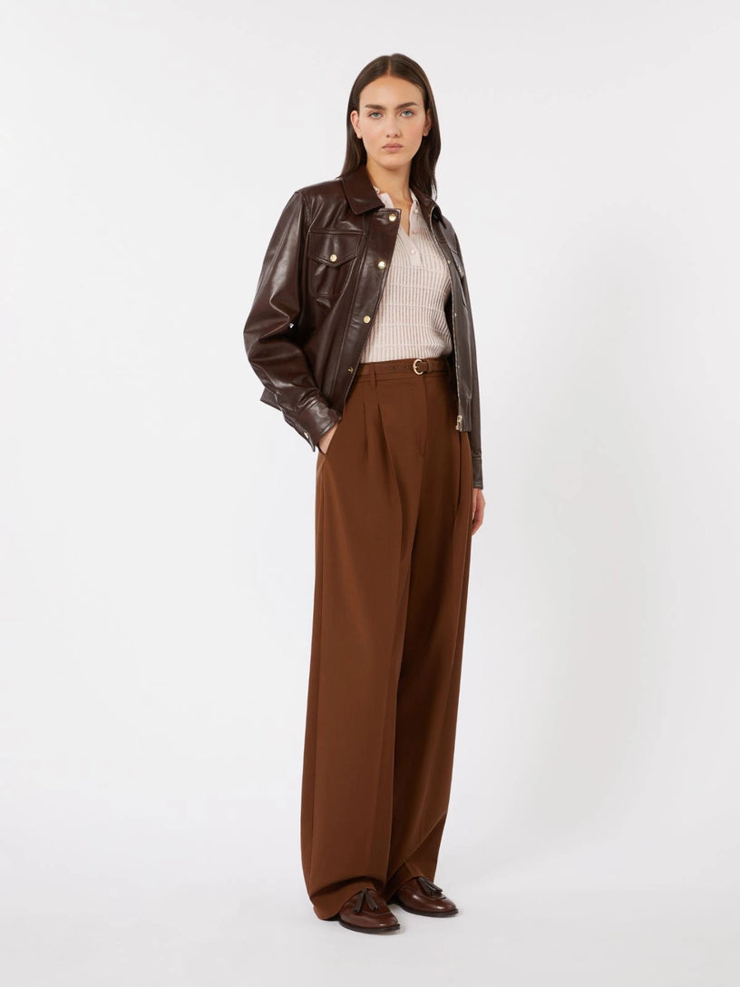 Mstbacio fluid wool trousers