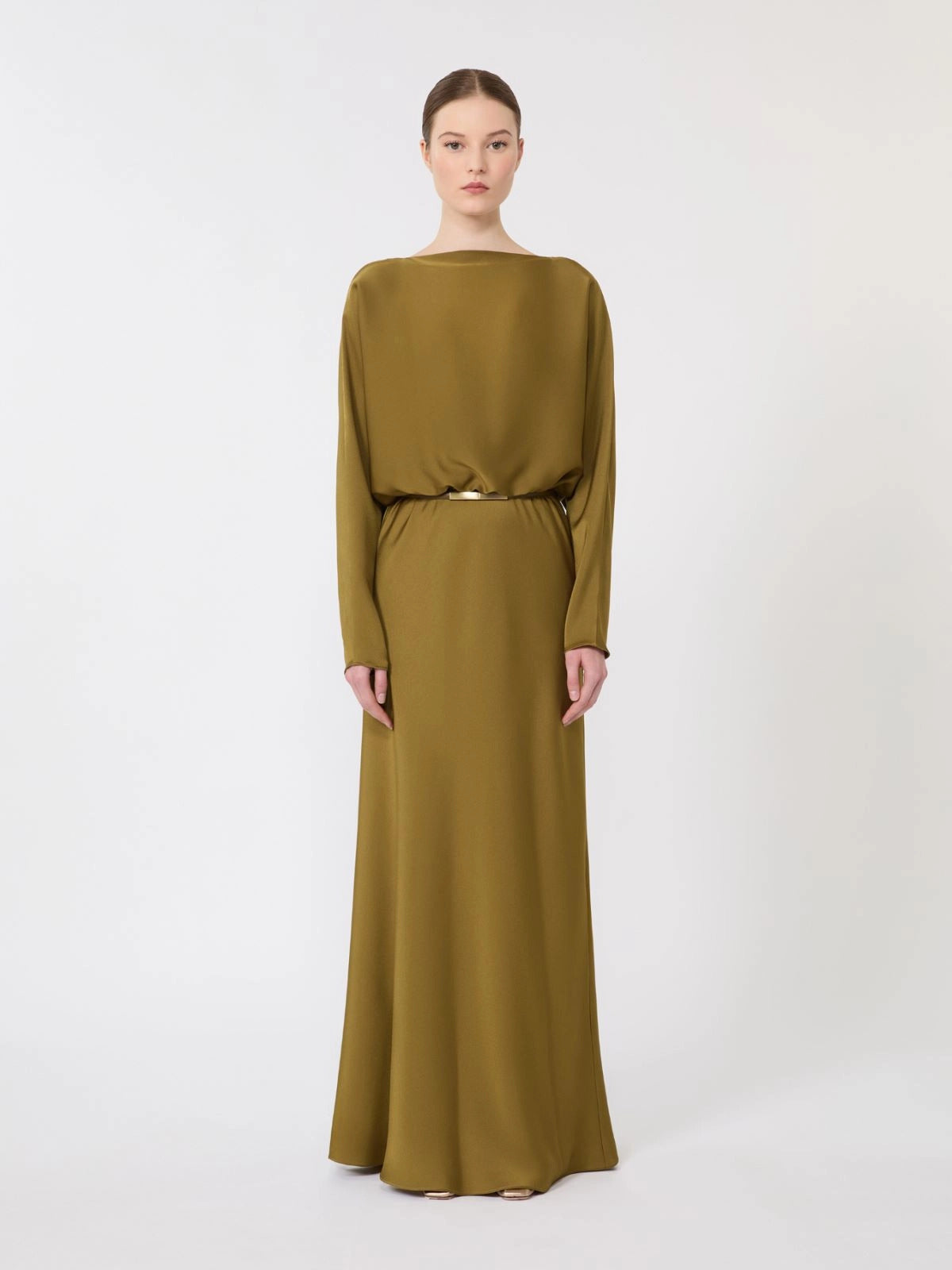 Msepentola Lightweight satin dress