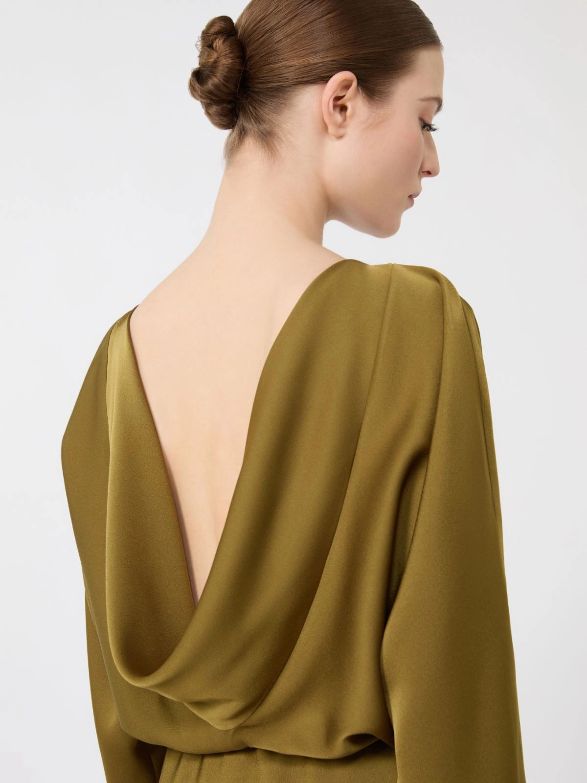 Msepentola Lightweight satin dress