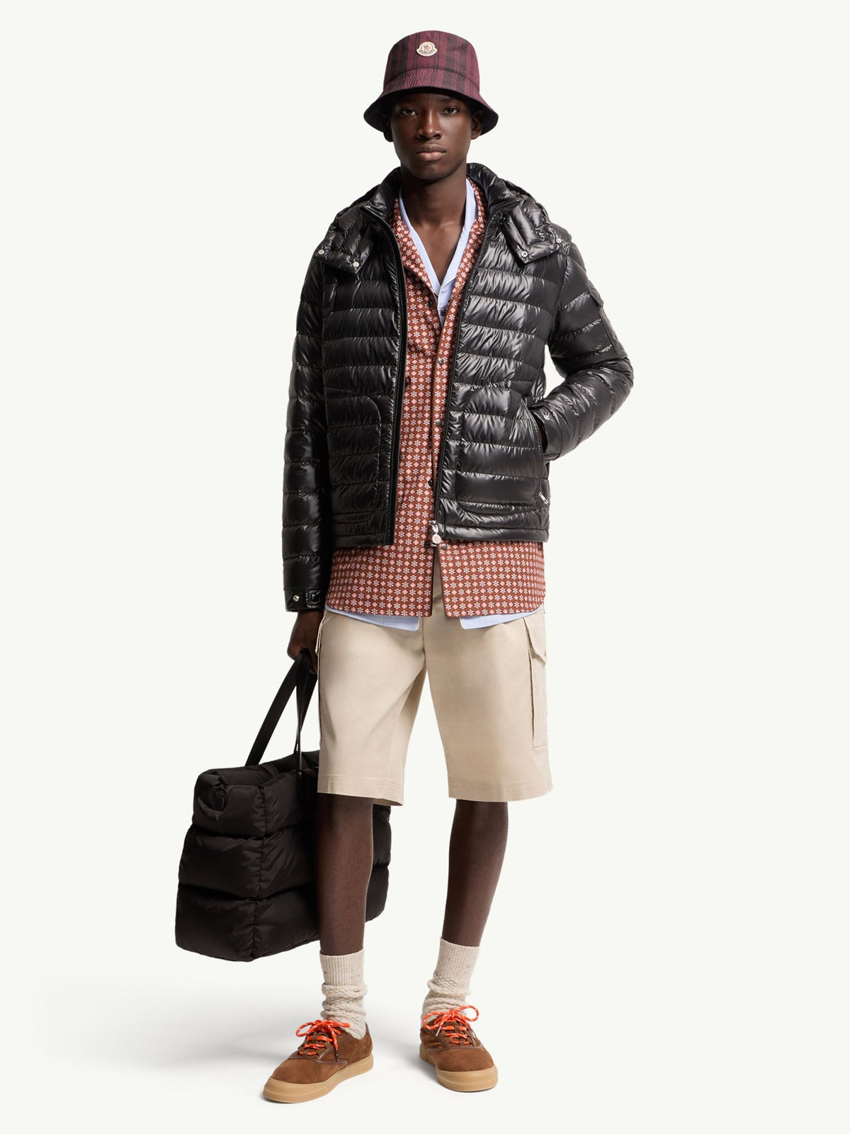 Lauros Hooded Short Down Jacket