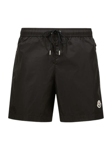 Logo Patch Swim Shorts