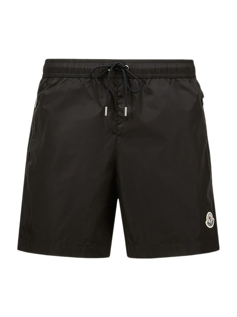 Logo Patch Swim Shorts