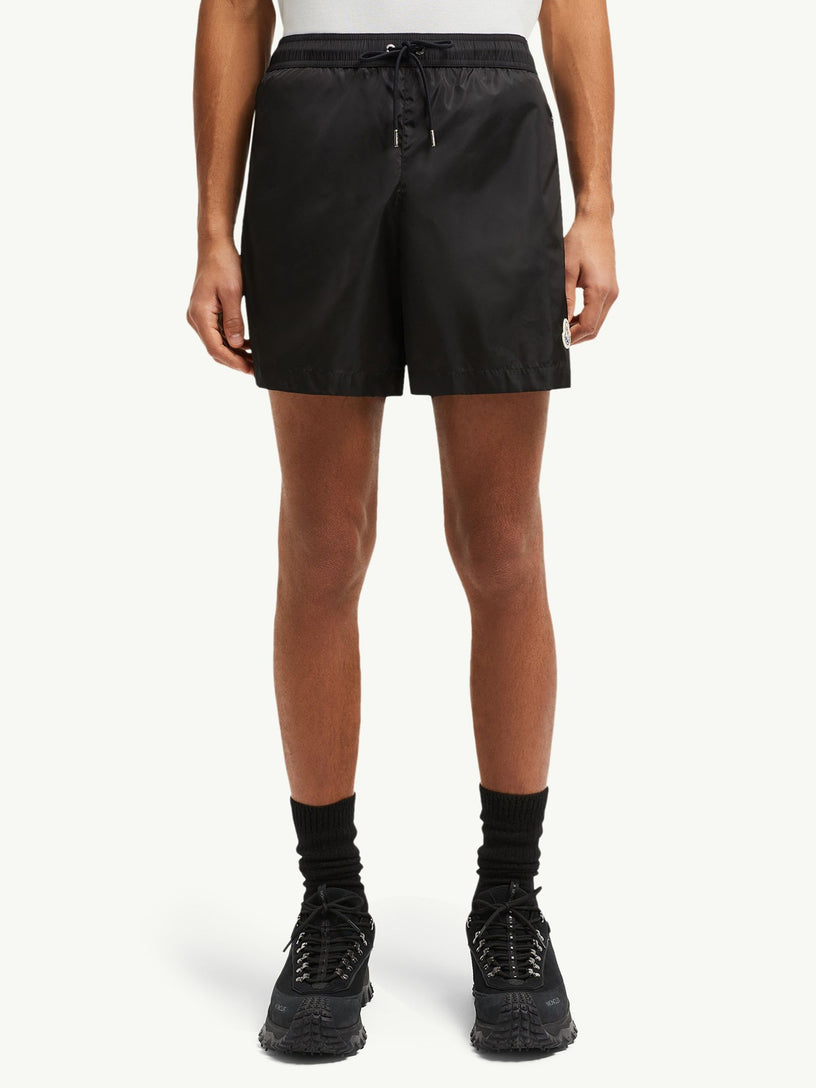 Logo Patch Swim Shorts