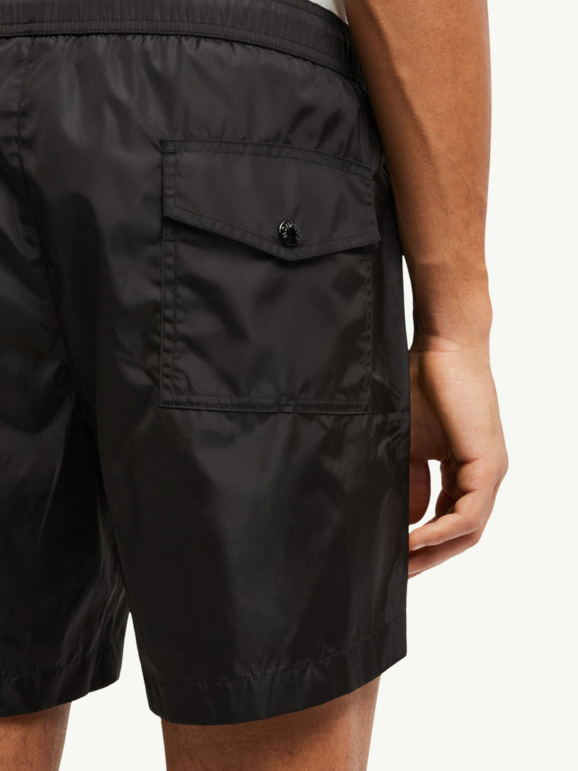 Logo Patch Swim Shorts