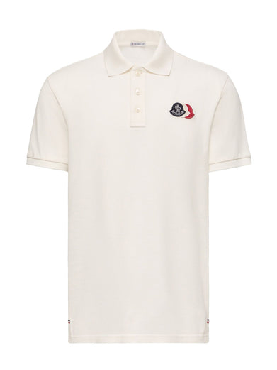 Logo Patch Polo Shirt