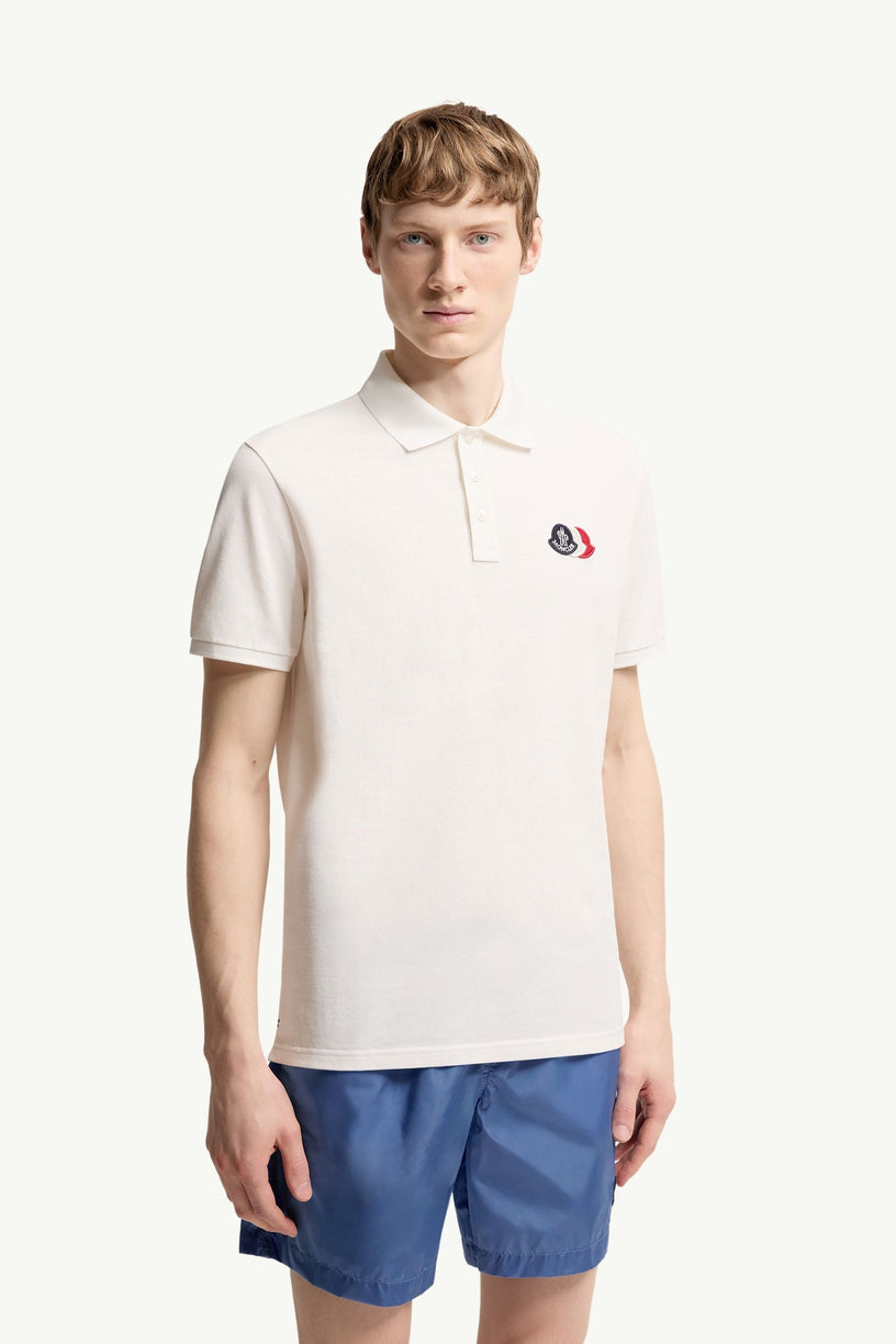 Logo Patch Polo Shirt