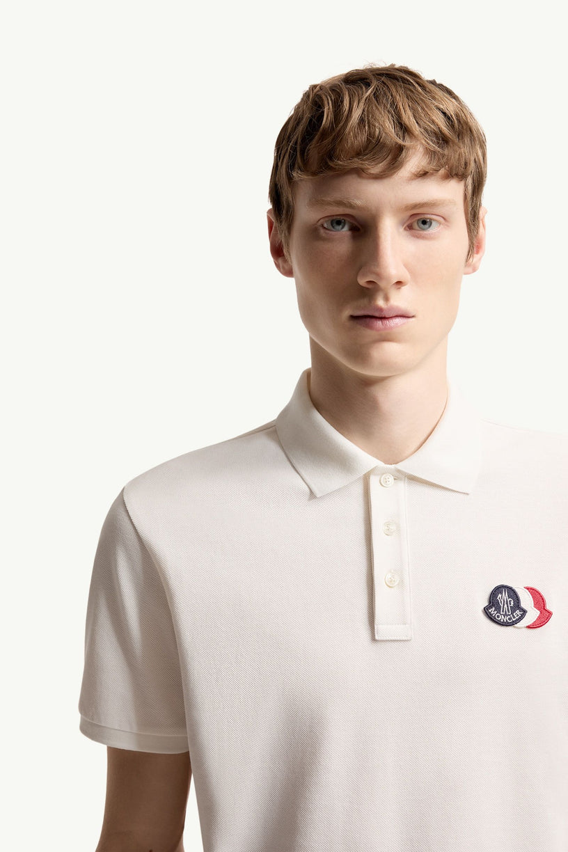 Logo Patch Polo Shirt