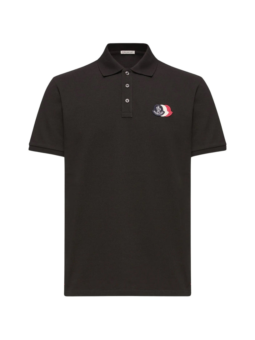 Logo Patch Polo Shirt