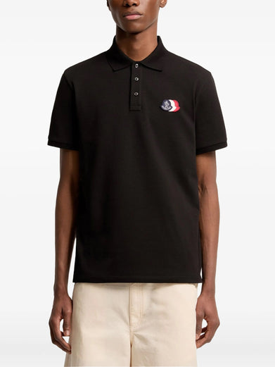 Logo Patch Polo Shirt