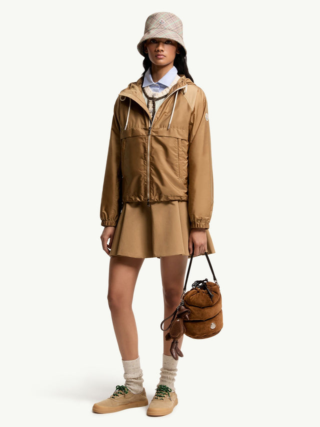 Coquelicot hooded jacket