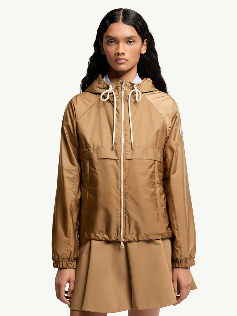 Coquelicot hooded jacket