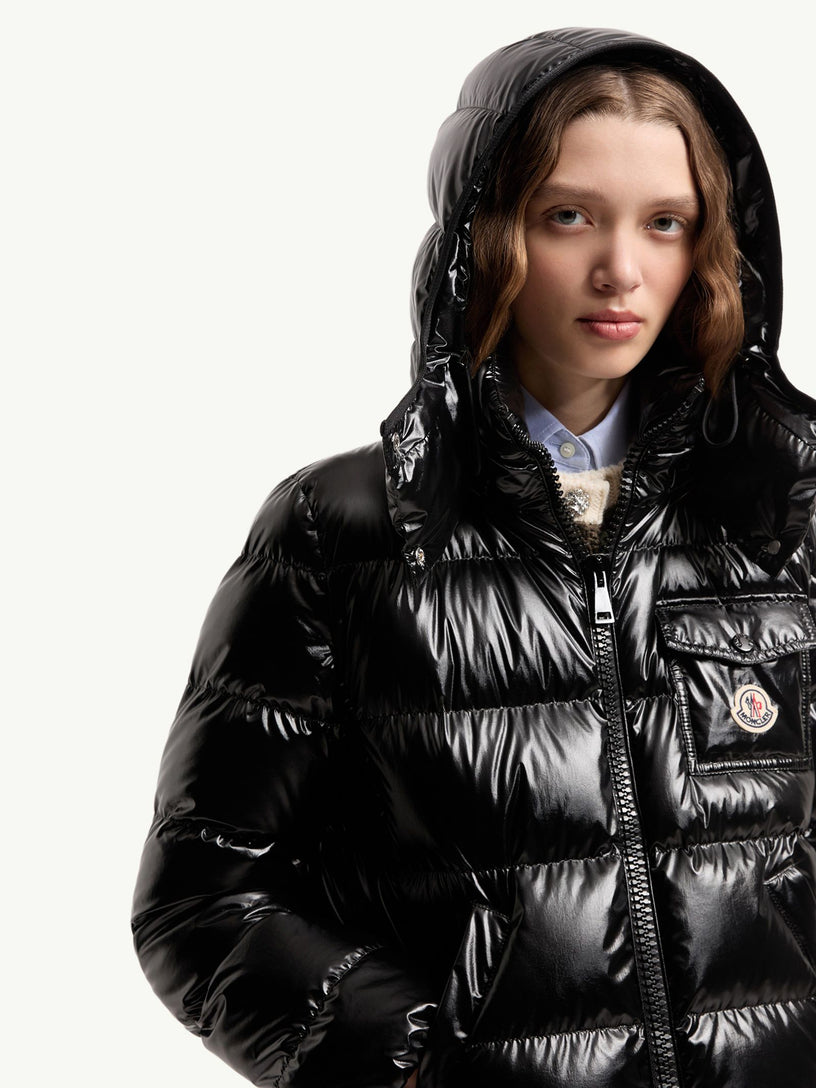 Andro Hooded Short Down Jacket