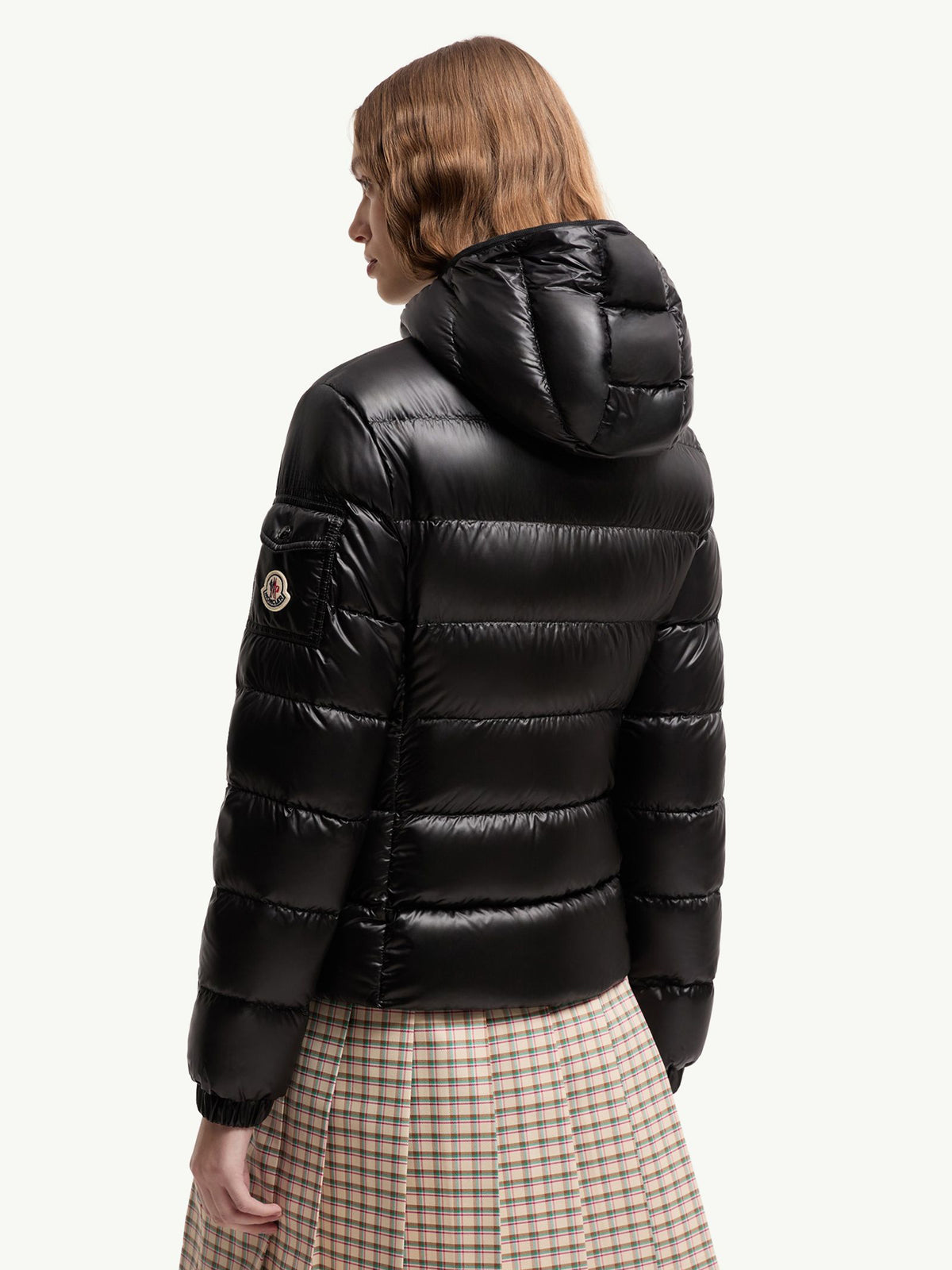 Glesse Hooded Short Down Jacket