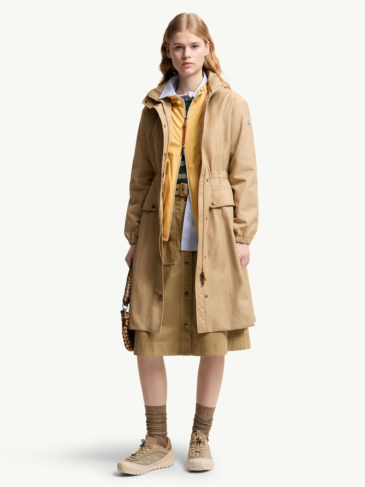 Rhododendron Long Parka with Hood