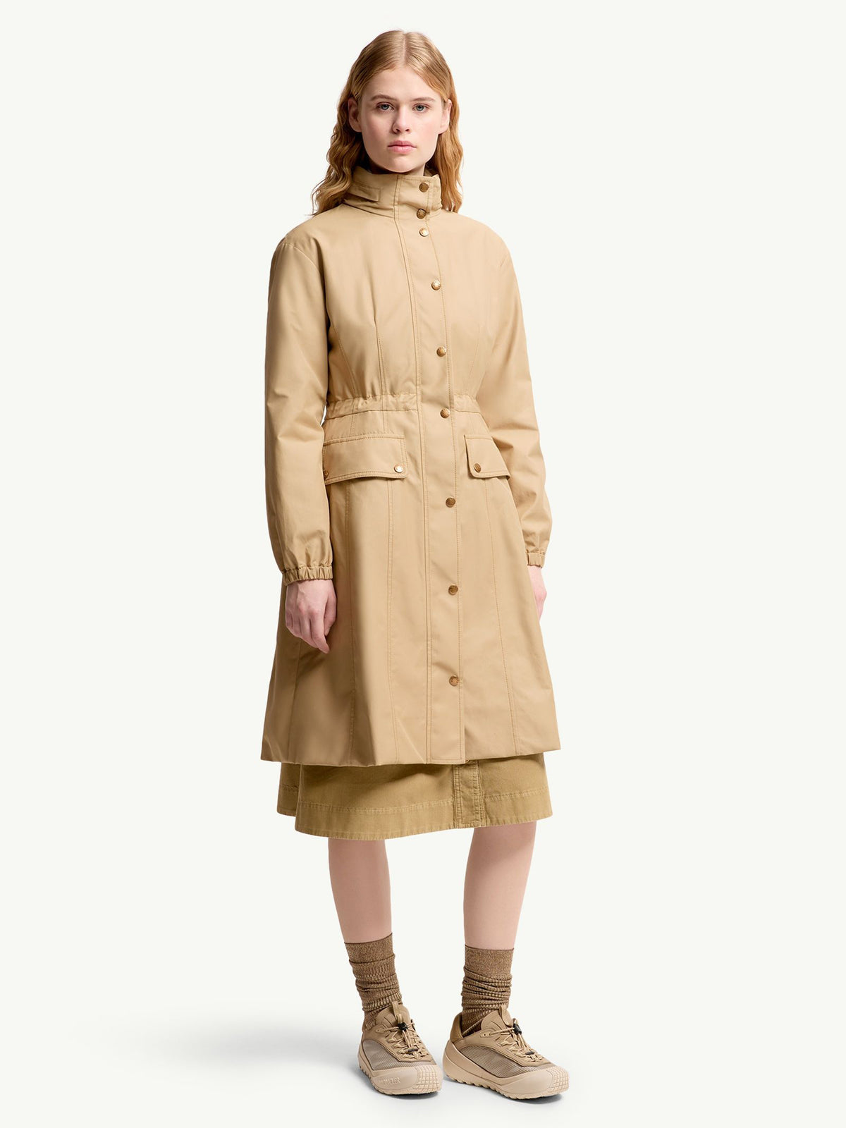 Rhododendron Long Parka with Hood