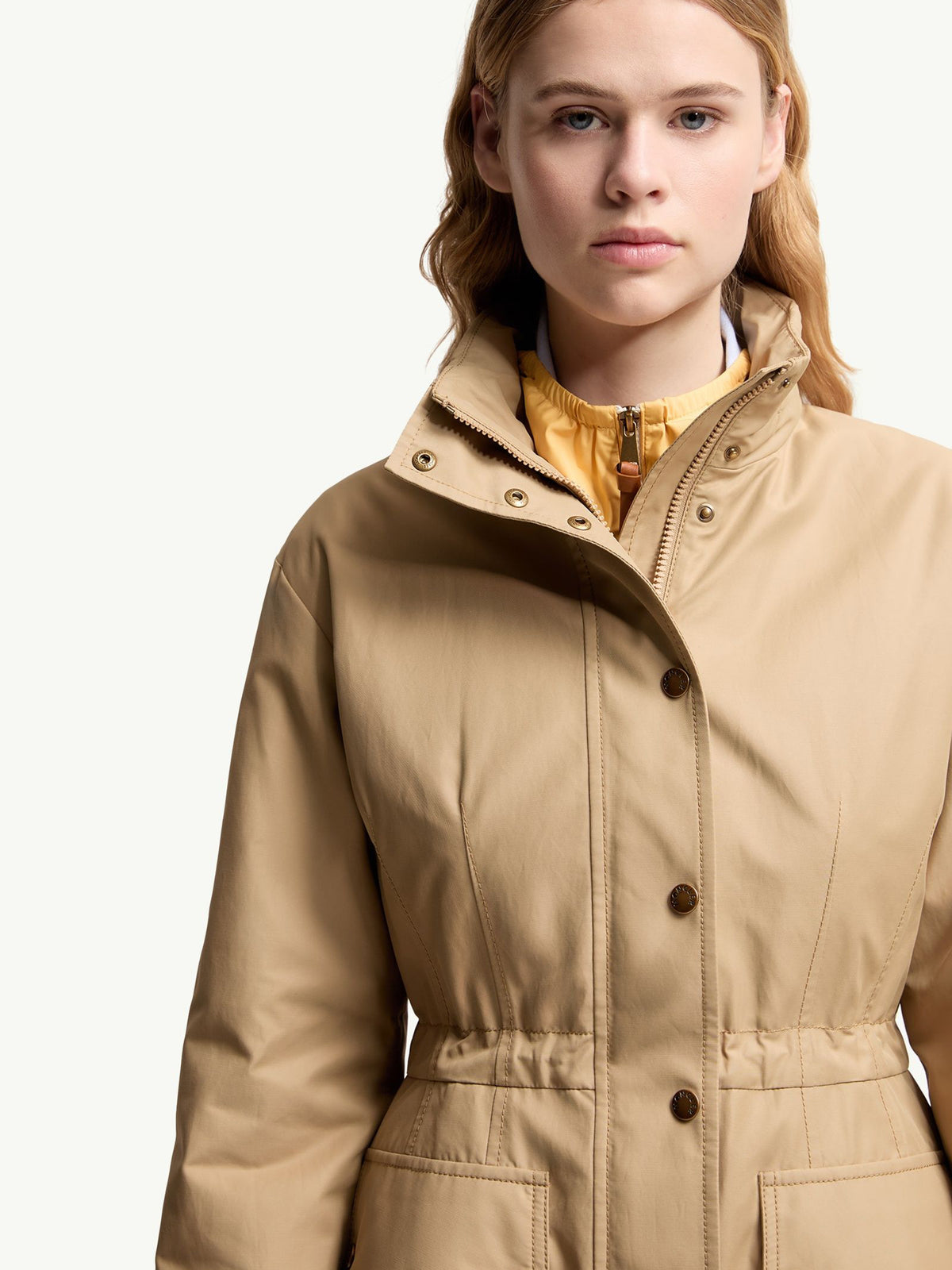 Rhododendron Long Parka with Hood