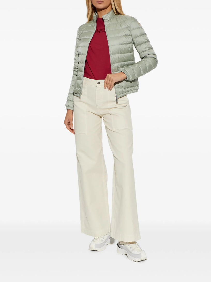 Embroidered Tonal Logo Cotton T-Shirt