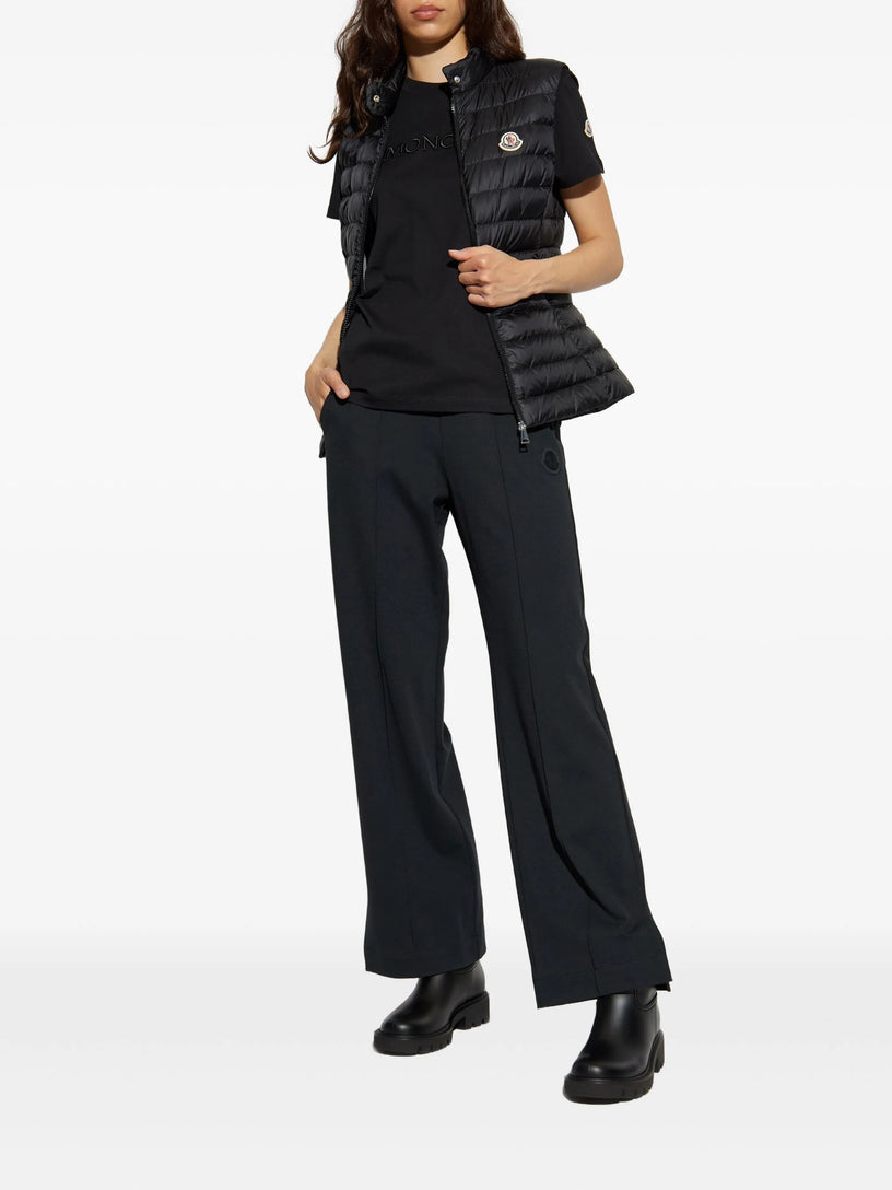 Embroidered Tonal Logo Cotton T-Shirt