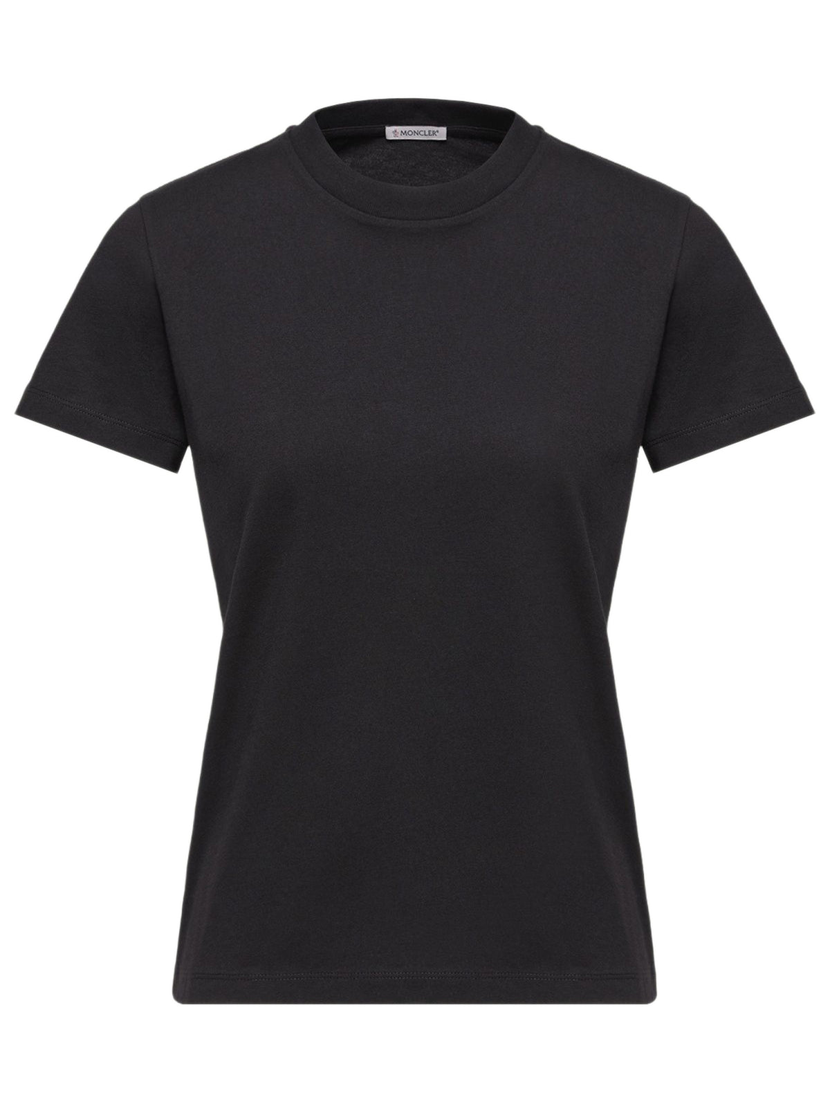 Cotton T-shirt with embroidered logo