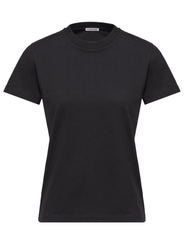 Cotton T-shirt with embroidered logo