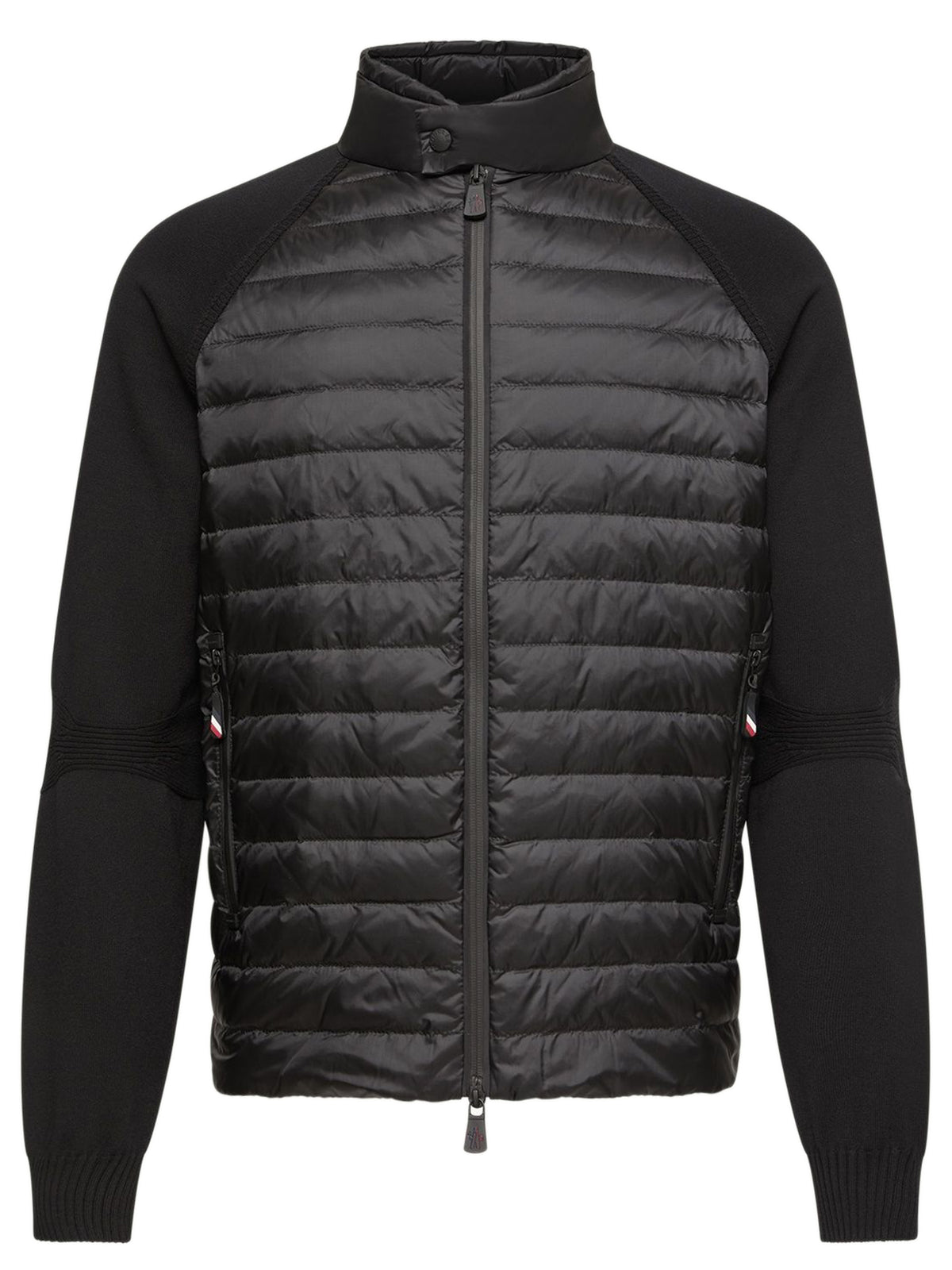 Padded Zip-Up Cardigan