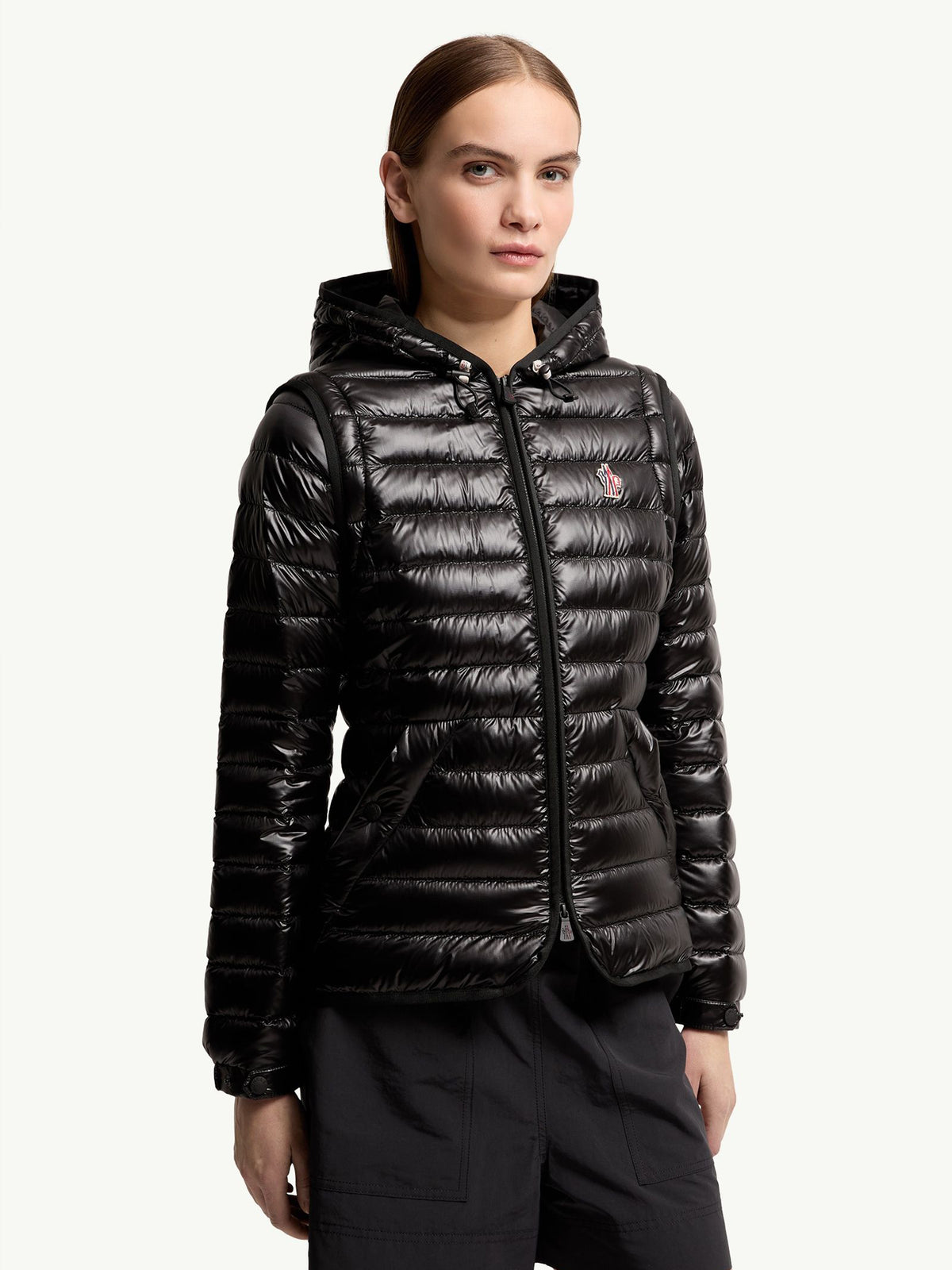 Karura 2-in-1 Hooded Short Down Jacket