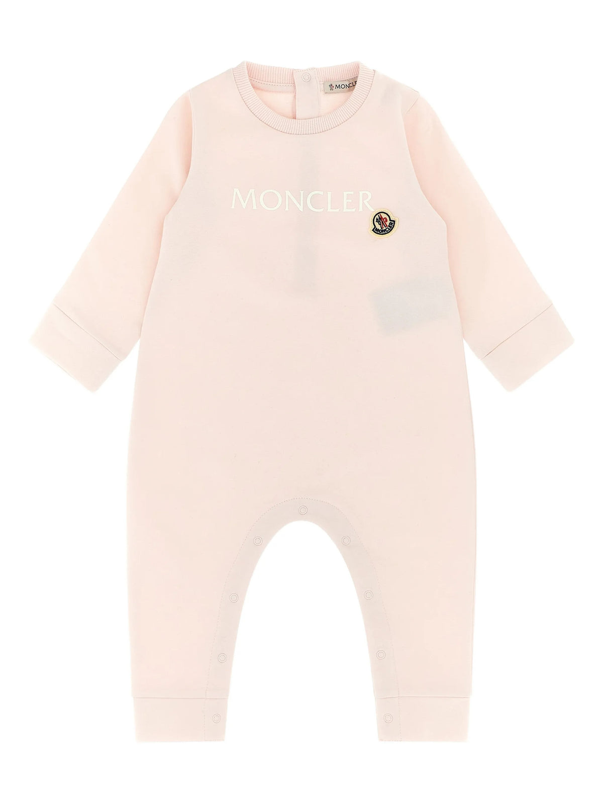 Cotton onesie with logo