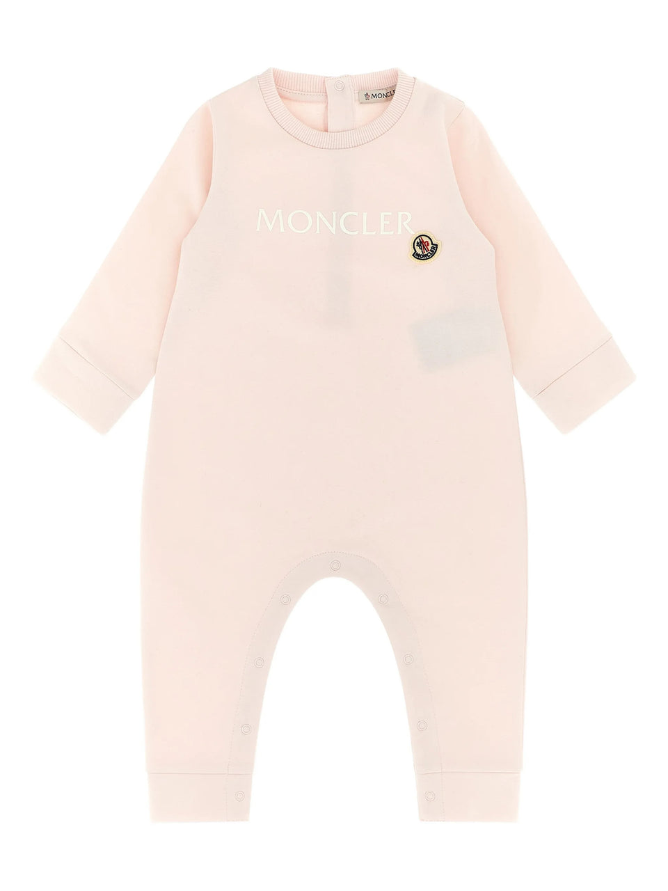 Cotton onesie with logo