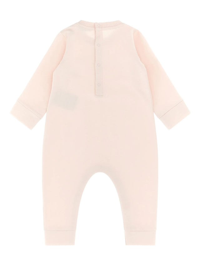 Cotton onesie with logo