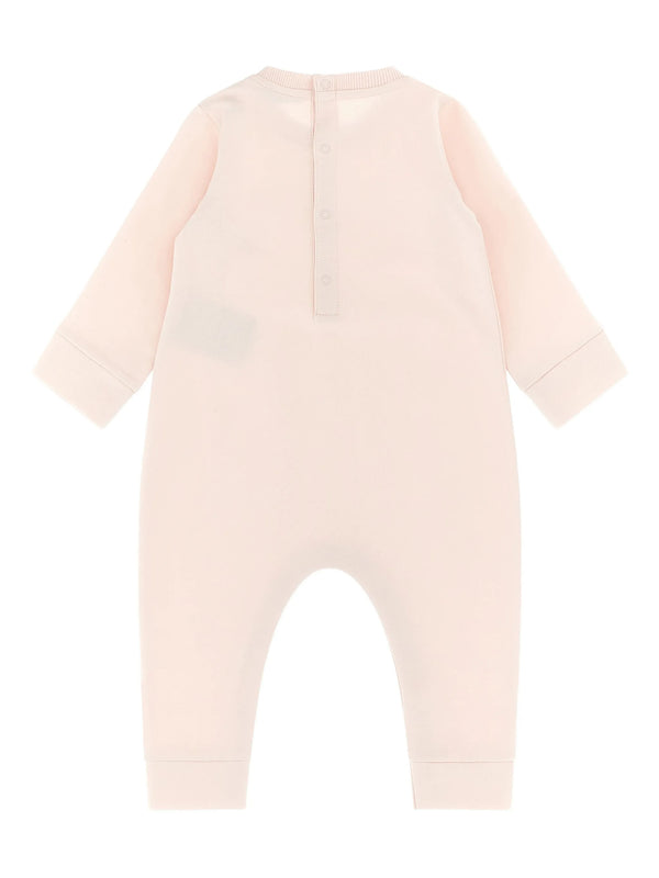 Cotton onesie with logo