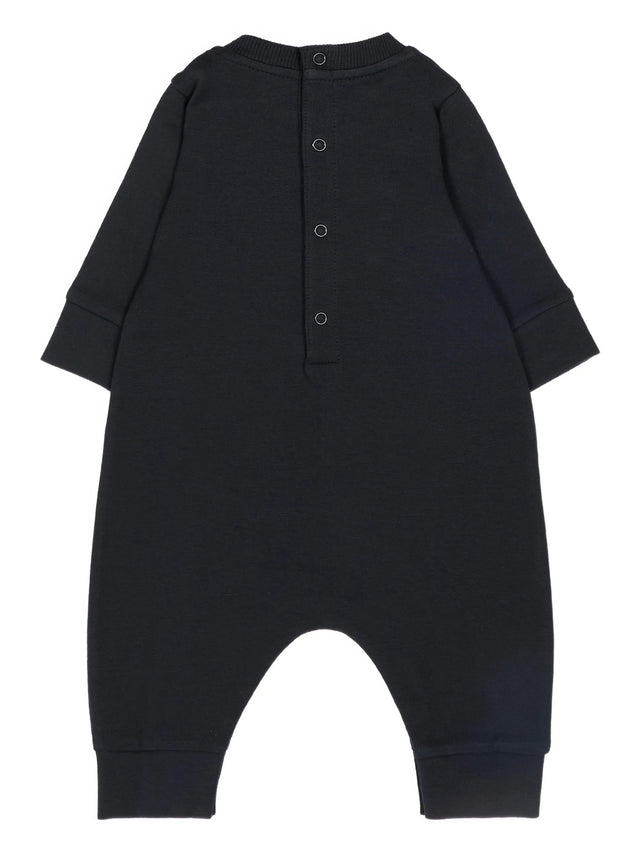 Cotton onesie with logo