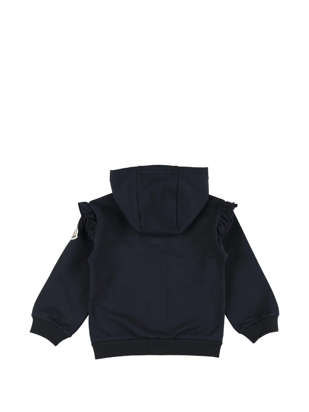 Cotton set with ruffled hem